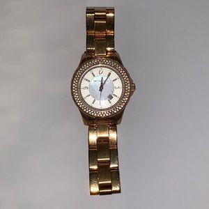 Rose Gold MK Watch